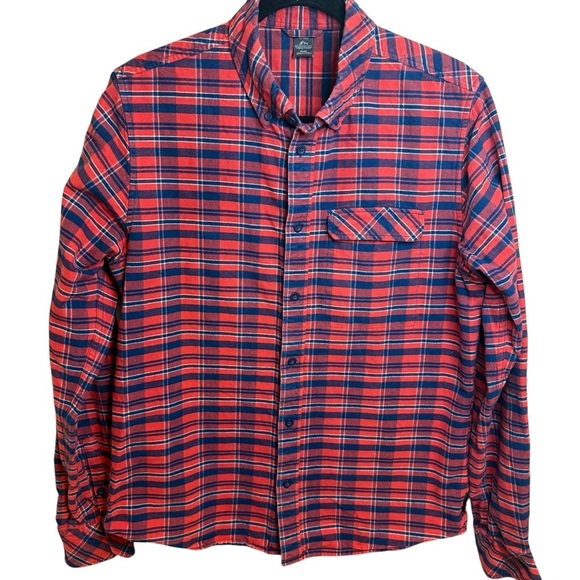 Helly Hansen | Red and Blue Checkered Shirt | 100% Cotton | Sz M - Picture 1 of 6